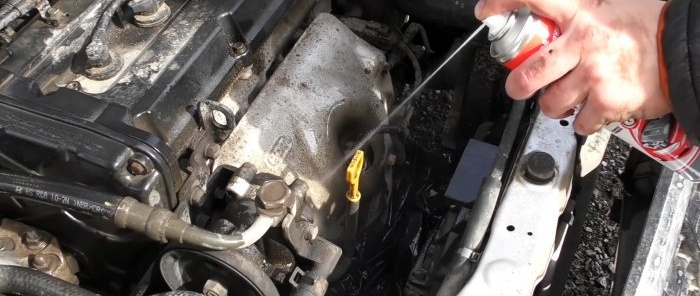 How to wash your engine safely and efficiently with your own hands