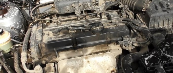 How to wash your engine safely and efficiently with your own hands