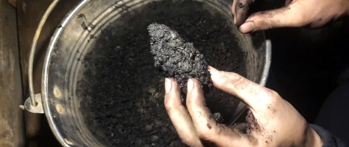 Une façon simple de fabriquer des briquettes de charbon