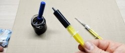 How to make glue - liquid plastic