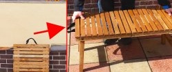 How to make a folding travel table from wood