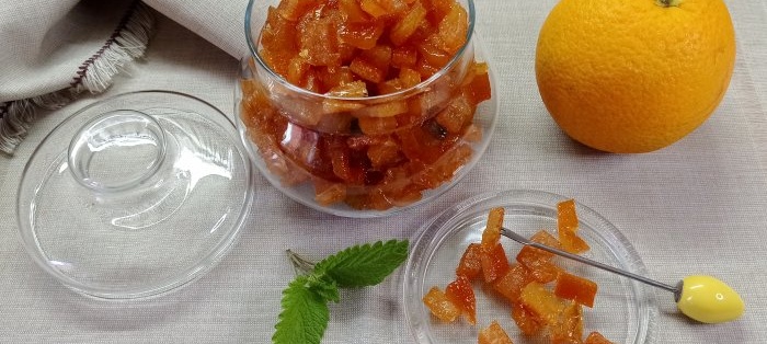 How to make candied orange peel