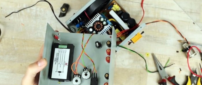 How to make a universal 025 V power supply from a computer unit