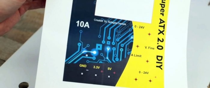 How to make a universal 025 V power supply from a computer unit