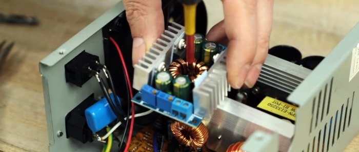 How to make a universal 025 V power supply from a computer unit