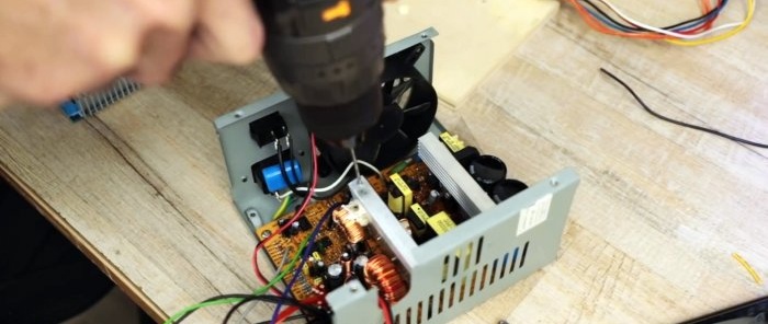 How to make a universal 025 V power supply from a computer unit