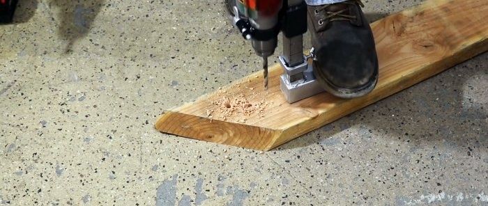 How to make a mini drill stand that you can take with you