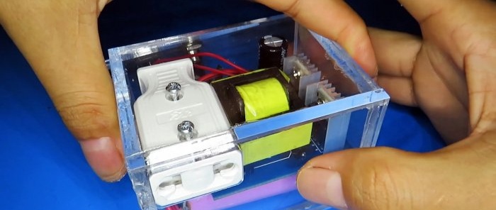 How to make a 220 V pocket Power Bank with your own hands