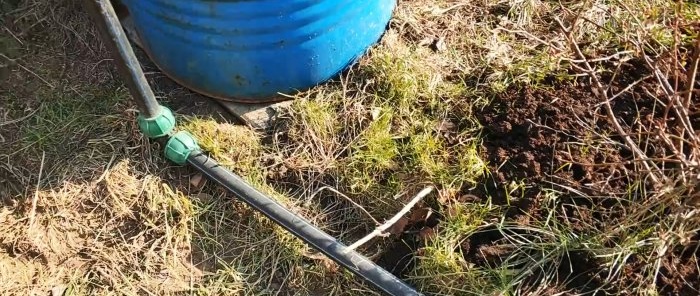 How to make automatic rainwater irrigation without pumps or electricity