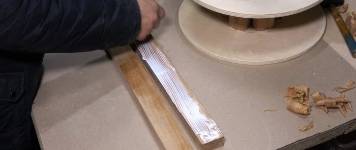 How to make a wire reel out of wood with your own hands