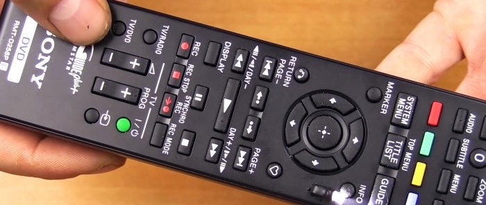 How to make button backlighting for any remote control