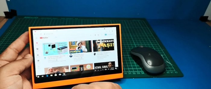 How to build a mini tablet computer on Windows 10