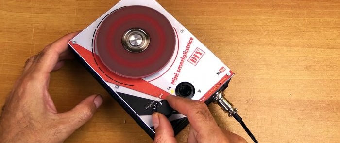 How to make a mini sharpening machine with variable speed control from an old HDD