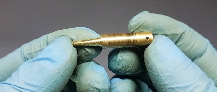 How to make a soldering iron tip from a crane without a lathe