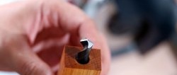 How to make a device for two-angle sharpening of drills from leftover plywood