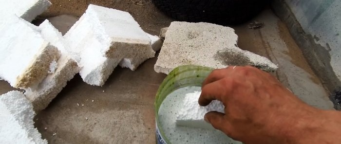 How to make cheap waterproof and wear-resistant paint for concrete, brick or wood