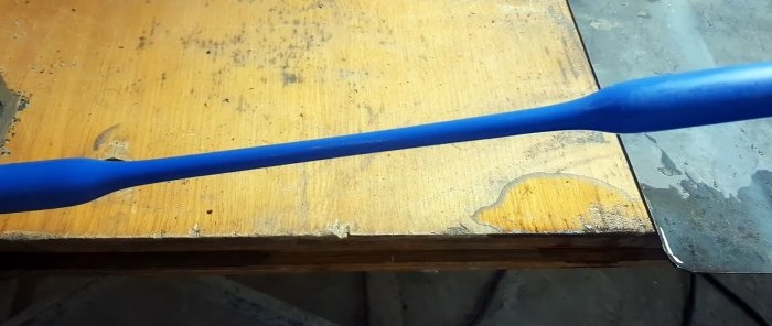 How to make a thin hose from a PP pipe for connecting plumbing