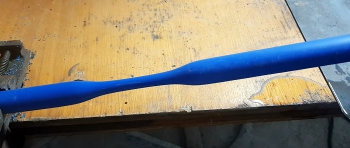 How to make a thin hose from a PP pipe for connecting plumbing