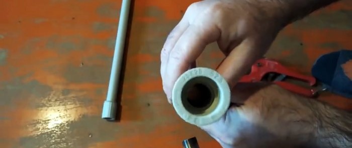 How to efficiently solder PP pipes with a gas torch without a soldering iron