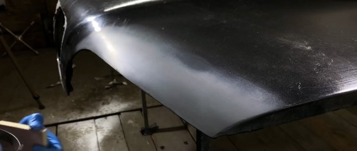 How to repair through corrosion of a car without welding and a spray gun