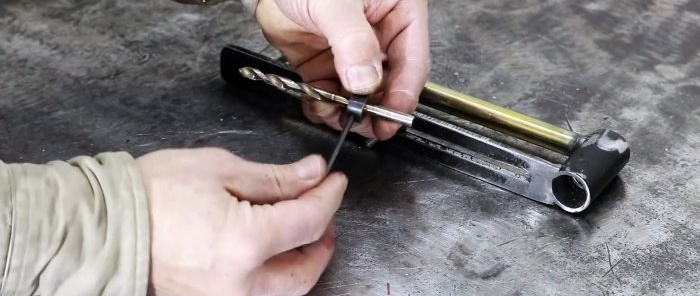 DIY milling compass for a screwdriver