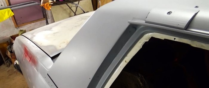 How to repair through corrosion of a car body without welding