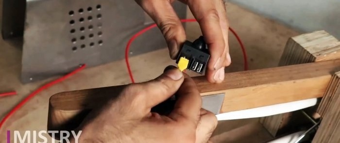 How to make a spot welder from an old microwave transformer