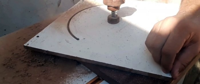 How to make a radial fan for a workshop hood from plywood and a washing machine motor