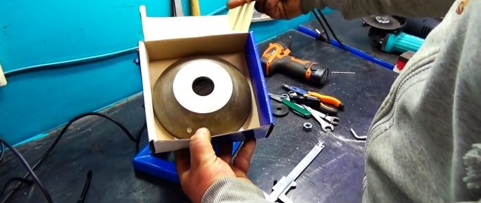 How to make a grinding machine from an old stripper engine