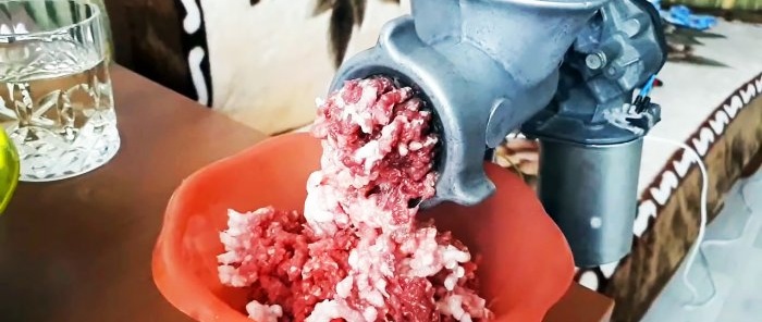 How to make a regular meat grinder electric