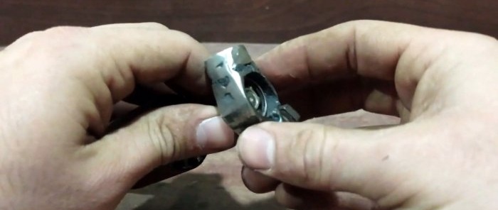 How to make a useful grinding attachment from a burnt-out engine armature