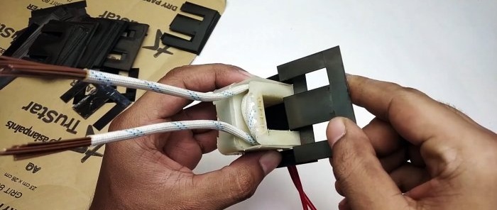 How to make an instant heating soldering iron from an old transformer