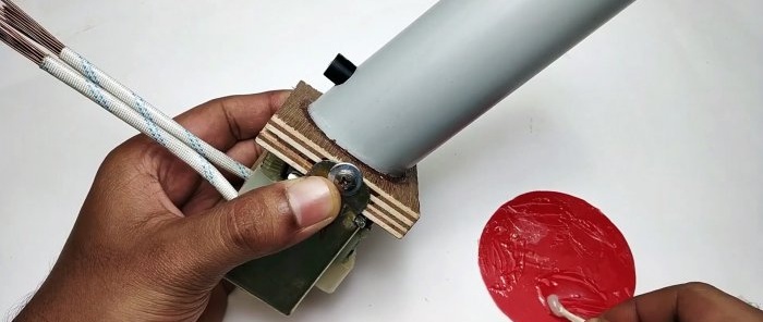 How to make an instant heating soldering iron from an old transformer