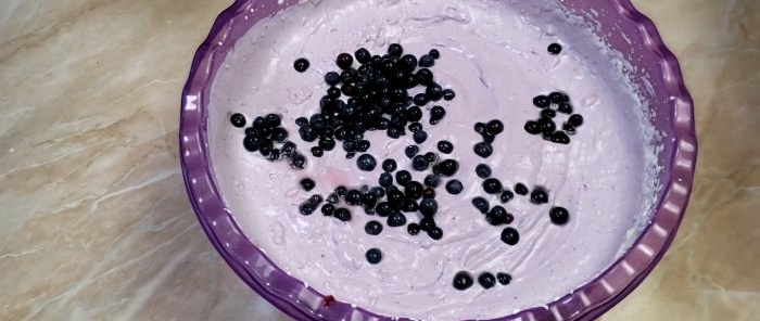 Condensed milk cream and berries 3 ingredients for delicious homemade ice cream