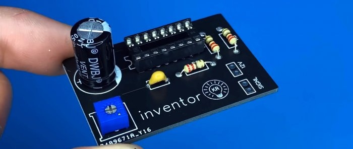 How to make a simple 12-220 V inverter with a power of 2500 W and a frequency of 50 Hz