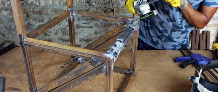 DIY workshop ladder chair