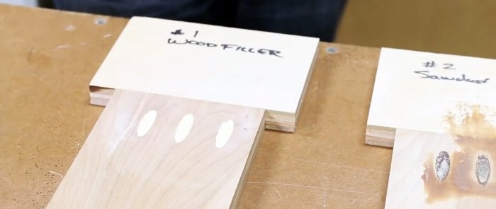 6 ways to repair blind holes in wooden parts with your own hands