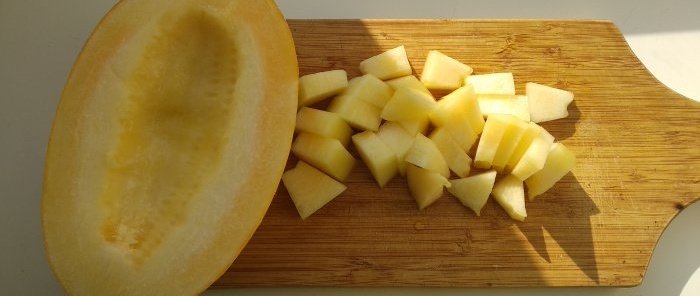 How to preserve melon and enjoy winter pieces of summer