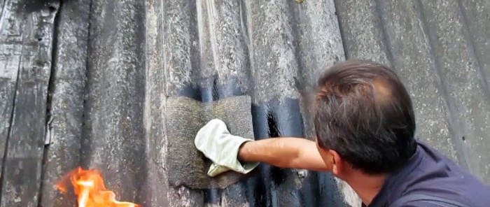 How to repair holes in a slate roof reliably and at almost no cost with your own hands