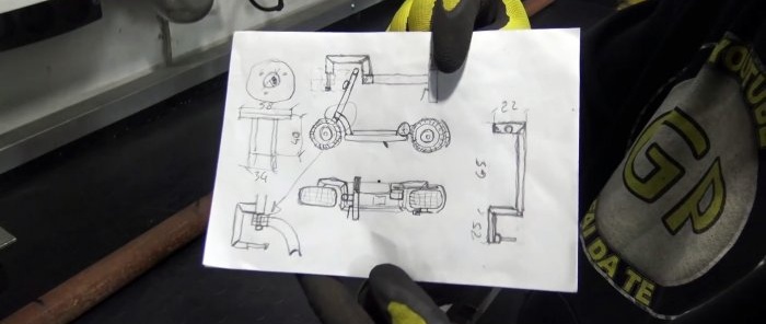 How to make an indestructible electric scooter with a powerful frame