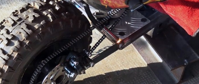 How to make an indestructible electric scooter with a powerful frame