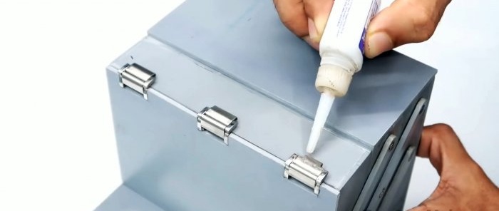 How to make a folding tool box from PVC pipe