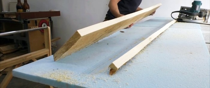 Comment créer un guide pour une scie à main et couper des planches exactement comme sur une scie circulaire stationnaire