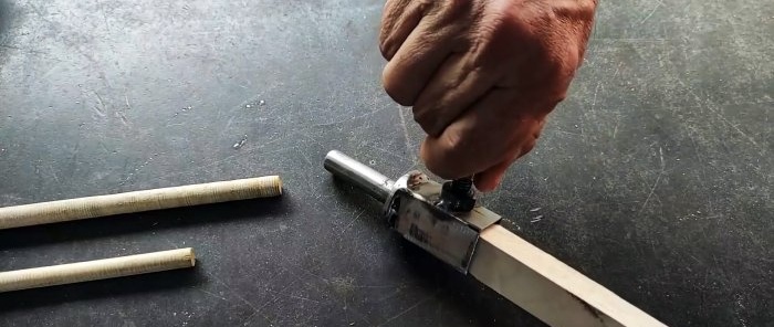 Comment fabriquer des bâtons ronds avec du matériel de bricolage simple