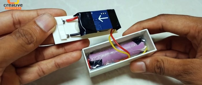 How to make a battery with voltage regulation up to 36 V