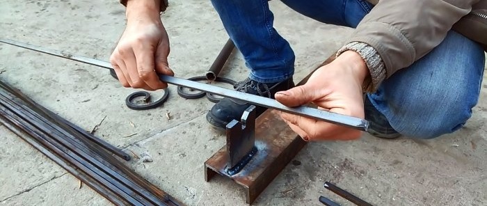 How to make unusual scissors for cutting steel squares