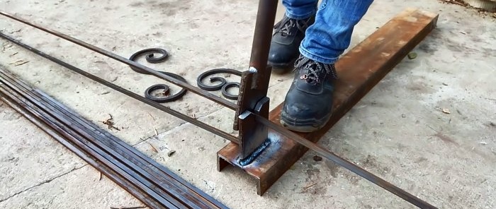 How to make unusual scissors for cutting steel squares