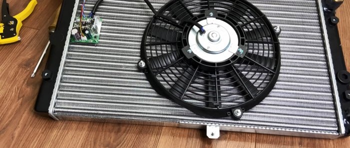 How to make an air conditioner from car components