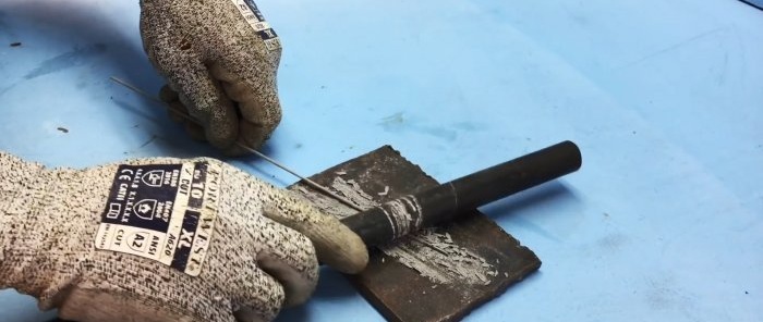 How to weld a large hole or make a wide seam: 1 trick of an experienced welder