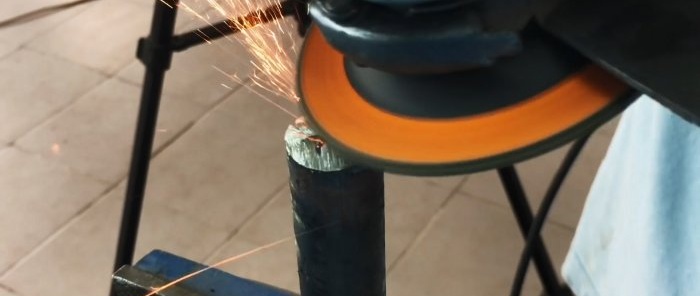 How to weld a large hole or make a wide seam: 1 trick of an experienced welder